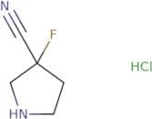 3-Fluoropyrrolidine-3-carbonitrile hydrochloride