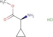 (S)-Methyl 2-amino-2-cyclopropylacetate hydrochloride