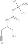Boc-2-propargyl-L-glycinol