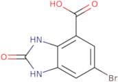 6-Bromo-2-oxo-2,3-dihydro-1H-1,3-benzodiazole-4-carboxylic acid