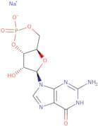 Guanosine 3',5'-cyclic monophosphate sodium salt
