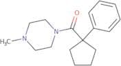 1-methyl-4-(1-phenylcyclopentanecarbonyl)piperazine