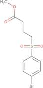 Methyl 4-(4-bromobenzenesulfonyl)butanoate