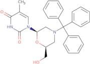 7'-Hydroxy-N-tritylmorpholino thymine monomer
