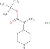 tert-Butyl methyl(piperidin-4-yl)carbamate hydrochloride