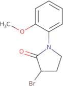 3-Bromo-1-(2-methoxyphenyl)pyrrolidin-2-one