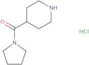 4-(Pyrrolidine-1-carbonyl)piperidine hydrochloride