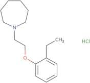 1-[2-(2-Ethylphenoxy)ethyl]azepane hydrochloride