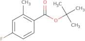 tert-Butyl 4-fluoro-2-methylbenzoate