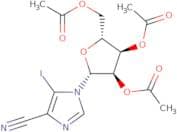 5-Iodo-1-(2',3',5'-tri-O-acetyl-b-D-ribofuranosyl)-imidazo-4-carbonitrile