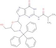 N2-Isobutyryl-N-trityl-morpholino guanine