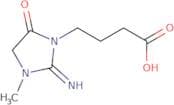 4-(2-Imino-3-methyl-5-oxoimidazolidin-1-yl)butanoic acid