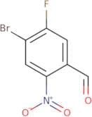 4-Bromo-5-fluoro-2-nitrobenzaldehyde