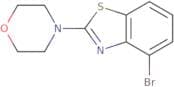 4-Bromo-2-(morpholin-4-yl)-1,3-benzothiazole