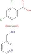 2,4-Dichloro-5-[(pyridin-3-ylmethyl)sulfamoyl]benzoic acid