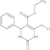 6-Chloromethyl-2-oxo-4-phenyl-1,2,3,4-tetrahydro-pyrimidine-5-carboxylic acid ethyl ester