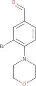 3-Bromo-4-(N-morpholino)benzaldehyde