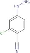 2-chloro-4-hydrazinylbenzonitrile