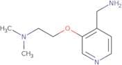 {3-[2-(Dimethylamino)ethoxy]pyridin-4-yl}methanamine