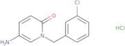 5-Amino-1-[(3-chlorophenyl)methyl]-1,2-dihydropyridin-2-one hydrochloride