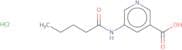 5-Pentanamidopyridine-3-carboxylic acid hydrochloride