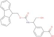 3-[1-({[(9H-Fluoren-9-yl)methoxy]carbonyl}amino)-2-hydroxyethyl]benzoic acid