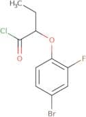 2-(4-Bromo-2-fluorophenoxy)butanoyl chloride