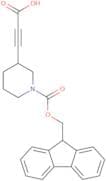 3-(1-{[(9H-Fluoren-9-yl)methoxy]carbonyl}piperidin-3-yl)prop-2-ynoic acid