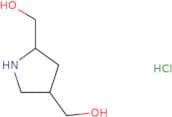 [4-(Hydroxymethyl)pyrrolidin-2-yl]methanol hydrochloride