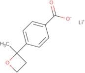 4-(2-Methyloxetan-2-yl)benzoate lithium