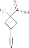3-Cyano-1-methylcyclobutane-1-carboxylic acid