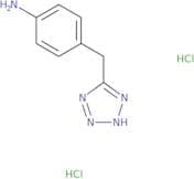 4-[(1H-1,2,3,4-Tetrazol-5-yl)methyl]aniline dihydrochloride
