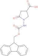 1-({[(9H-Fluoren-9-yl)methoxy]carbonyl}amino)-5-oxopyrrolidine-3-carboxylic acid