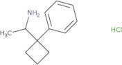 1-(1-Phenylcyclobutyl)ethan-1-amine hydrochloride