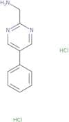 1-(5-Phenylpyrimidin-2-yl)methanamine dihydrochloride