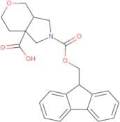 rac-(3aR,7aR)-2-{[(9H-Fluoren-9-yl)methoxy]carbonyl}-octahydropyrano[3,4-c]pyrrole-7a-carboxylic a…