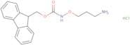 (9H-Fluoren-9-yl)methyl N-(3-aminopropoxy)carbamate hydrochloride