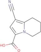 1-Cyano-5,6,7,8-tetrahydroindolizine-3-carboxylic acid
