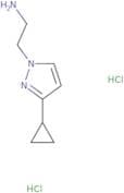 2-(3-Cyclopropyl-1H-pyrazol-1-yl)ethan-1-amine dihydrochloride