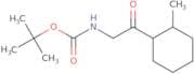 tert-Butyl N-[2-(2-methylcyclohexyl)-2-oxoethyl]carbamate