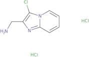 (3-Chloroimidazo[1,2-a]pyridin-2-yl)methanamine dihydrochloride