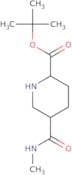 rac-tert-Butyl (2R,5R)-5-(methylcarbamoyl)piperidine-2-carboxylate