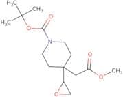 tert-Butyl 4-(2-methoxy-2-oxoethyl)-4-(oxiran-2-yl)piperidine-1-carboxylate