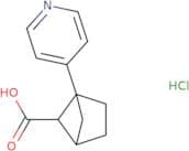 1-(Pyridin-4-yl)bicyclo[2.1.1]hexane-5-carboxylic acid hydrochloride