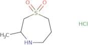 Hexahydro-​3-​methyl-1,​4-​thiazepine 1,​1-​dioxide hydrochloride