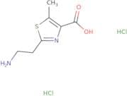 2-(2-Aminoethyl)-5-methyl-1,3-thiazole-4-carboxylic acid dihydrochloride