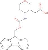 2-[4-({[(9H-Fluoren-9-yl)methoxy]carbonyl}amino)oxan-3-yl]acetic acid