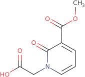 2-[3-(Methoxycarbonyl)-2-oxo-1,2-dihydropyridin-1-yl]acetic acid