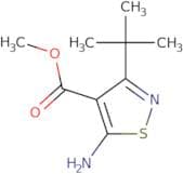 Methyl 5-amino-3-tert-butyl-1,2-thiazole-4-carboxylate