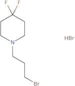 1-(3-Bromopropyl)-4,4-difluoropiperidine hydrobromide